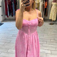 Dress San Gallo Rosa