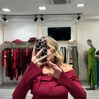 Maglioncino Tokyo Bordo