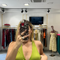 Gonna Pareo Verde/Giallo