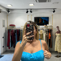 Dress San Gallo Turchese