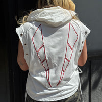 Canotta Peach Bianca