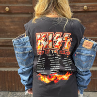 T-Shirt Rock Kiss End Levi’s