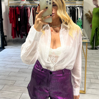 Pantaloncino Miami Viola/Oro