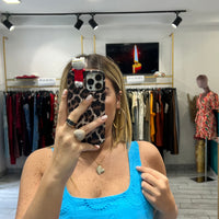 Dress Syl Turchese in pizzo San Gallo