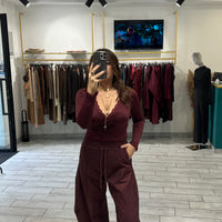 Pantalone Lucy Bordo