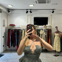 Mini Dress San Gallo Verde