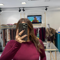 Maglia Carly a girocollo Vinaccia