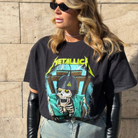 Set T-Shirt Rock Metallica con Bustino