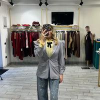 Giacca Shoulder Grigia