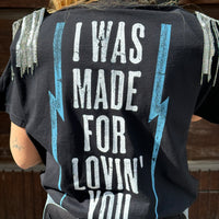 T-Shirt Rock Kiss White