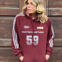 Felpa Stone Bordo