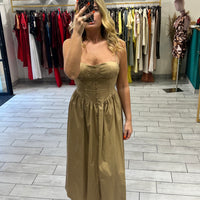 Dress Giulia Camel