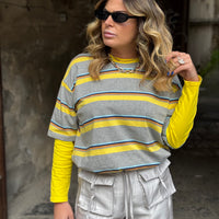 T-Shirt Favor con manica a polo