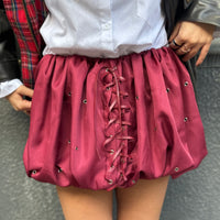 Gonna Taylor Bordo a pantaloncino