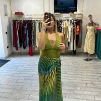 Gonna Pareo Verde/Giallo