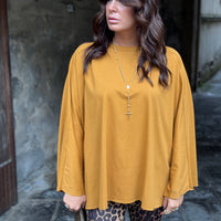 Maxi Shirt Itta Senape