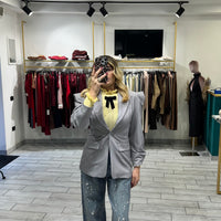 Giacca Shoulder Grigia