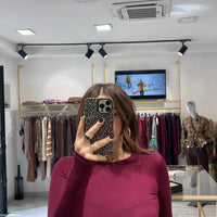 Maglia Carly a girocollo Vinaccia