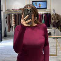 Maglia Carly a girocollo Vinaccia