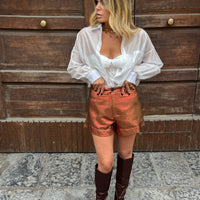 Pantaloncino Miami Rosso-Arancio/Oro