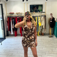 Dress Fimi Marrone