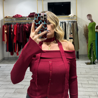 Maglioncino Tokyo Bordo