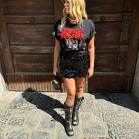 T-Shirt Rock ACDC Fire Hell