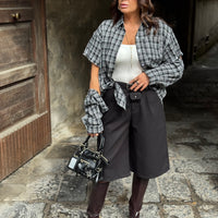 Camicia Willy Bianca/Nera