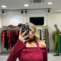 Maglioncino Tokyo Bordo