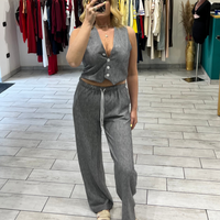 Coordinato Nicole Grigio Bruciato