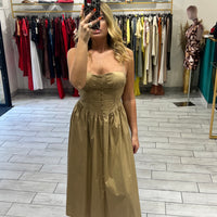 Dress Giulia Camel
