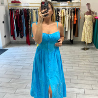 Dress San Gallo Turchese