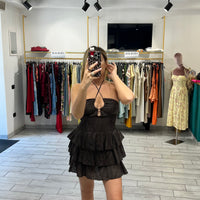 Mini Dress San Gallo Marrone