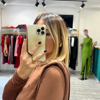 Dress Vale Marrone