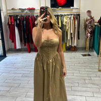 Dress Giulia Camel