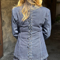 Giacca Net in denim