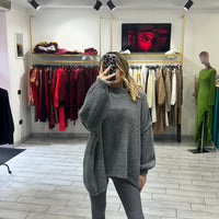 Leggings Paola Grigio con staffa