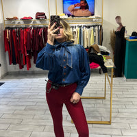Leggings Chiara Bordo con staffa