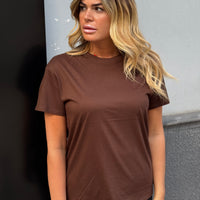 T-Shirt Basic Marrone