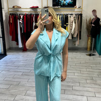 Coordinato Blossom Turchese