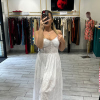 Dress Vientha Bianco in pizzo San Gallo