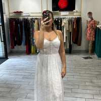 Dress Vientha Bianco in pizzo San Gallo