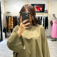 Maxi Shirt Itta Verde Militare