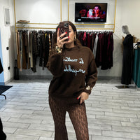 Leggings Isela Marrone