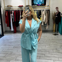 Coordinato Blossom Turchese