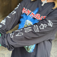 T-Shirt Rock Iron Maiden Lightning