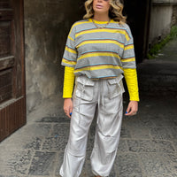 Pantalone Cargo Farah Grigio