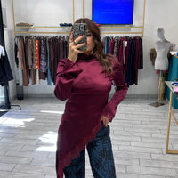 Mini Dress Sirian in raso By Lumina