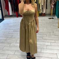 Dress Giulia Camel