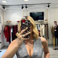Coordinato Nicole Grigio Bruciato